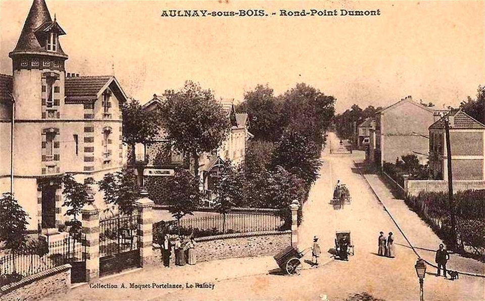 Aulnay-sous-Bois.Rond-point Dumont