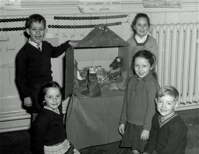Fishponds College Infants School, Bristol. Christmas 1963 photo