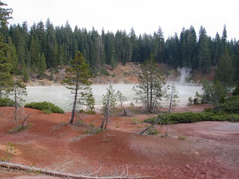 Boiling Springs Lake Lassen Volcanic National Park