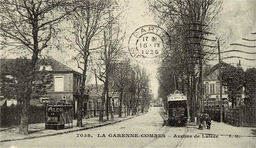 La Garenne-Colombes.Avenue de Lutèce