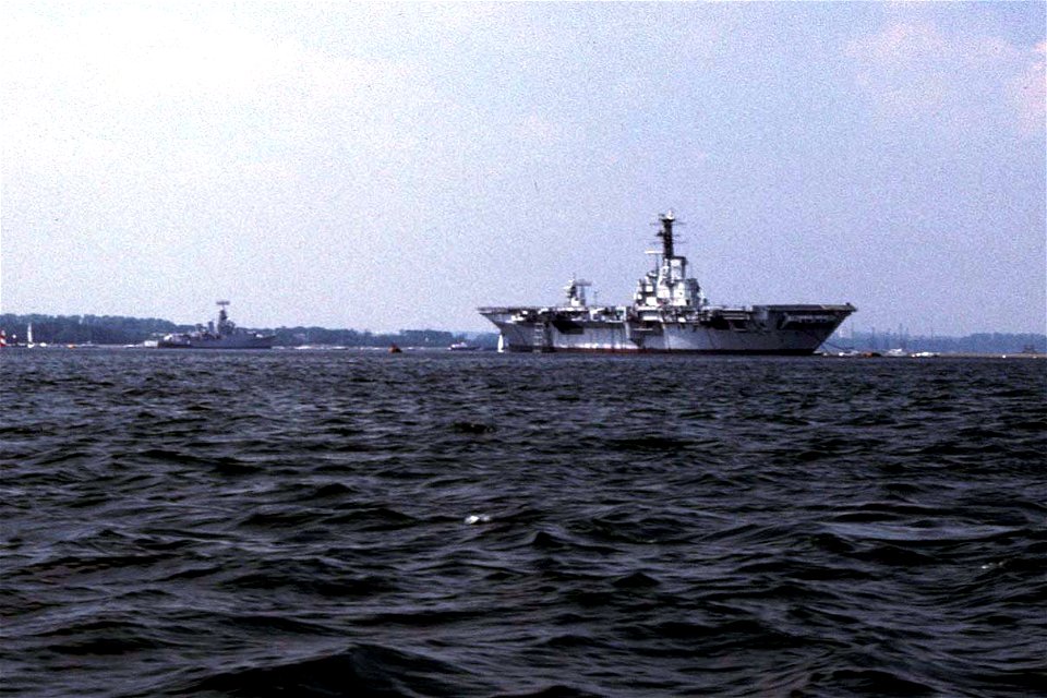 Portsmouth Harbour Disposal Lines 1983 photo