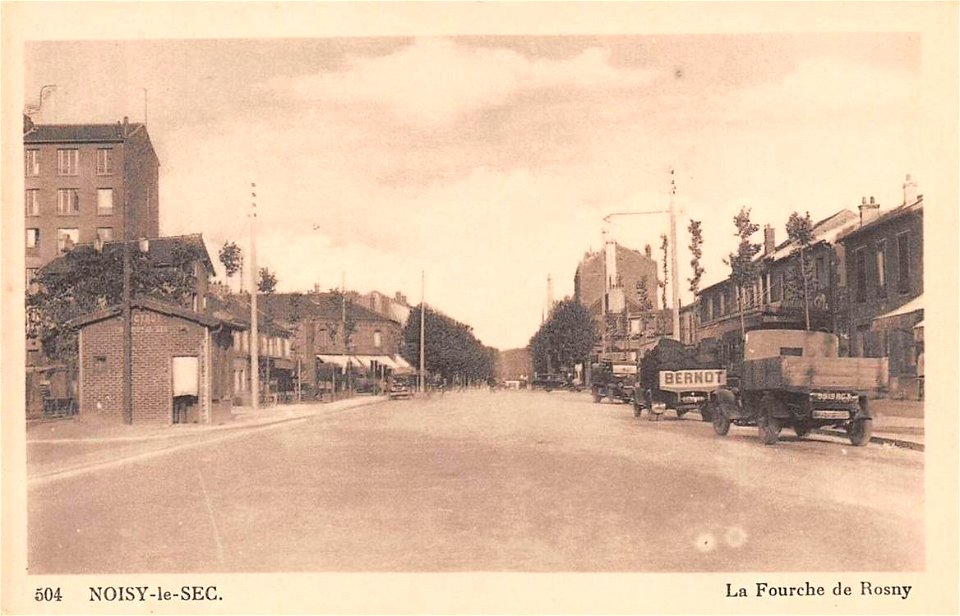 Noisy-le-Sec.Fourche de Rosny