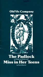Padlock/Miss in Her Teens: Old Vic (London) Programme, November 1979 photo