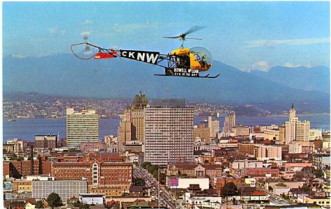 CKNW's Eye In The Sky, Whirlybird, Vancouver BC photo