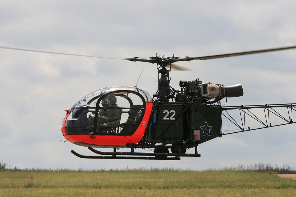 Helicopter Aerospatiale Alouette II