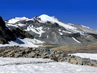 Panhandle Gap at Mt. Rainier NP in WA photo