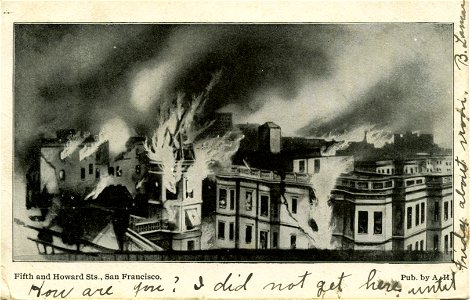 San Francisco Fire, California