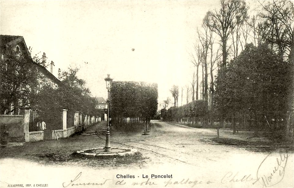 Chelles (Seine-et-Marne).Le Poncelet