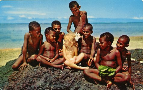 Children The World Over...Fiji photo