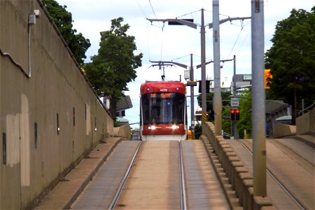 TTC 512 Streetcar 4479 arriving at St.Clair West. photo