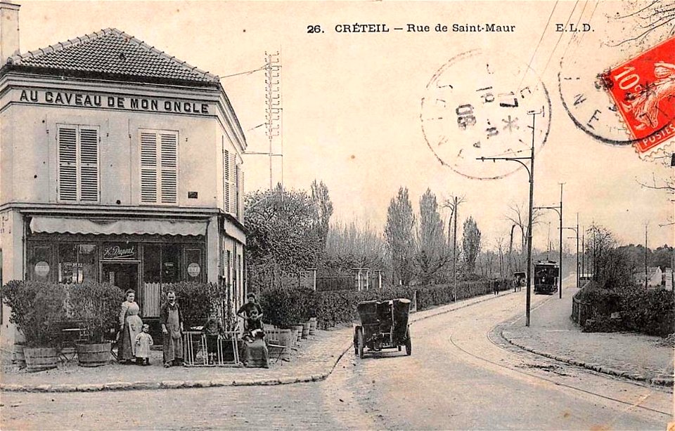 Créteil.Rue de Saint-Maur.1908