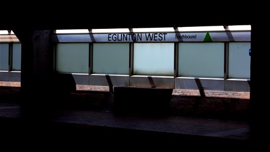 TTC Line1 Eglinton West. photo