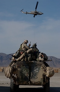 U.S. Marine Corps Base in Kandahar, Afghanistan photo