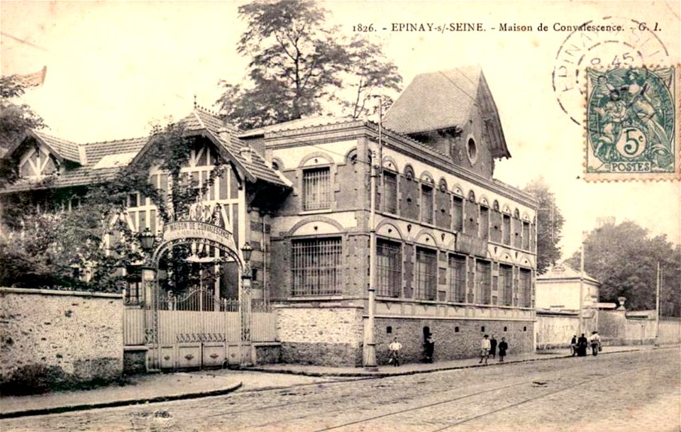 Épinay-sur-Seine.Maison de convalescence