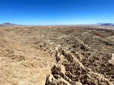 Fonts Point at Anza Borrego in CA photo