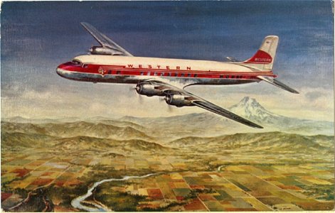 Western Airlines DC-6B