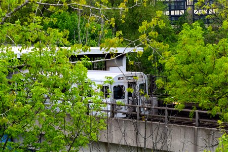 TTC T1 5355 Towards Kennedy Departing Old Mill. photo