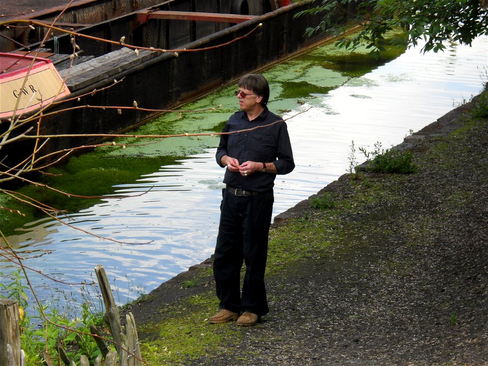 Feeding Fish at the Black Country Museum - Dudley
