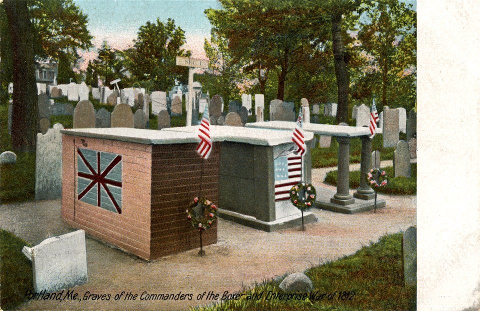 Graves Of The Commanders, Portland, Maine