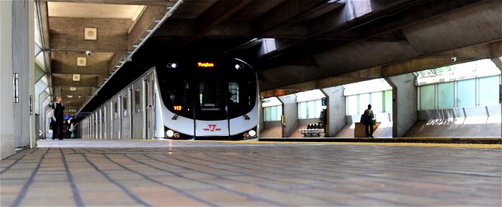 TTC Line1 TR At Eglinton West. photo