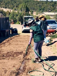 Friends of Tijeras Pueblo Garden Planting Day