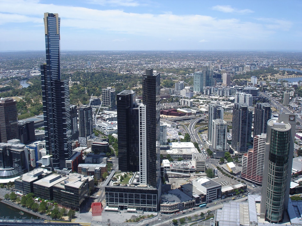 Melbourne City Victoria Australia