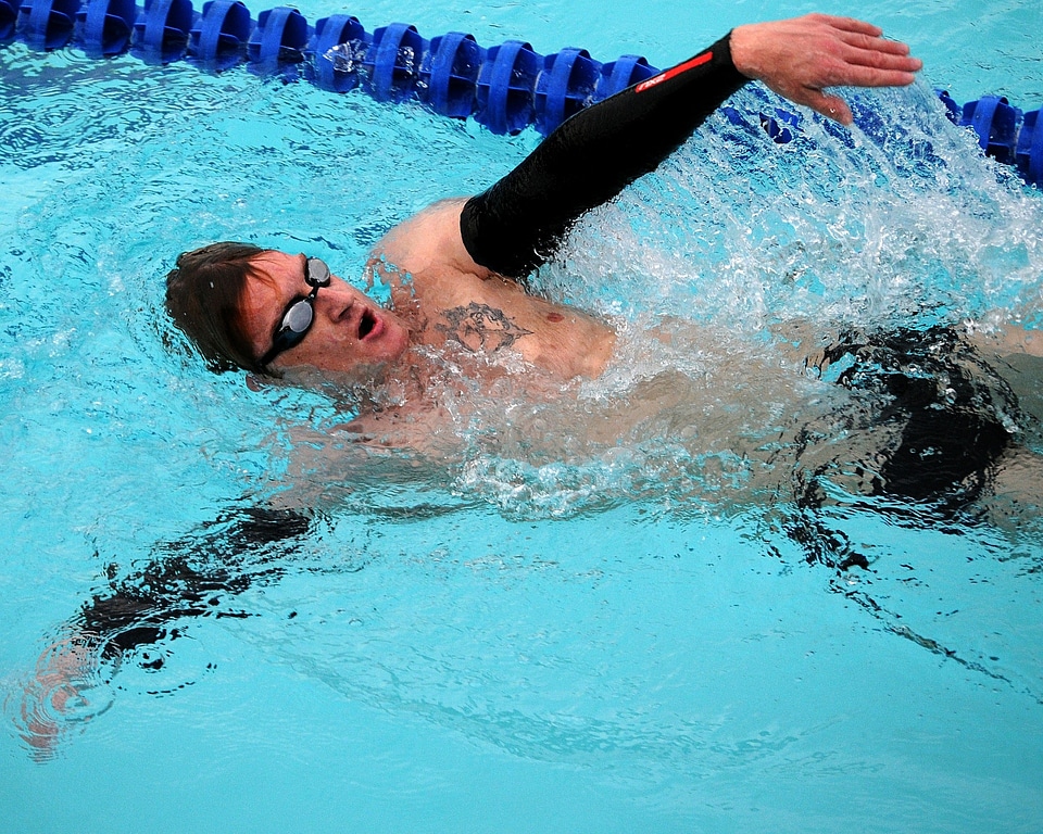 Swimming Backstroke photo