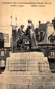 Le Havre.Monument de la Reconnaissance Belge 1914-1918