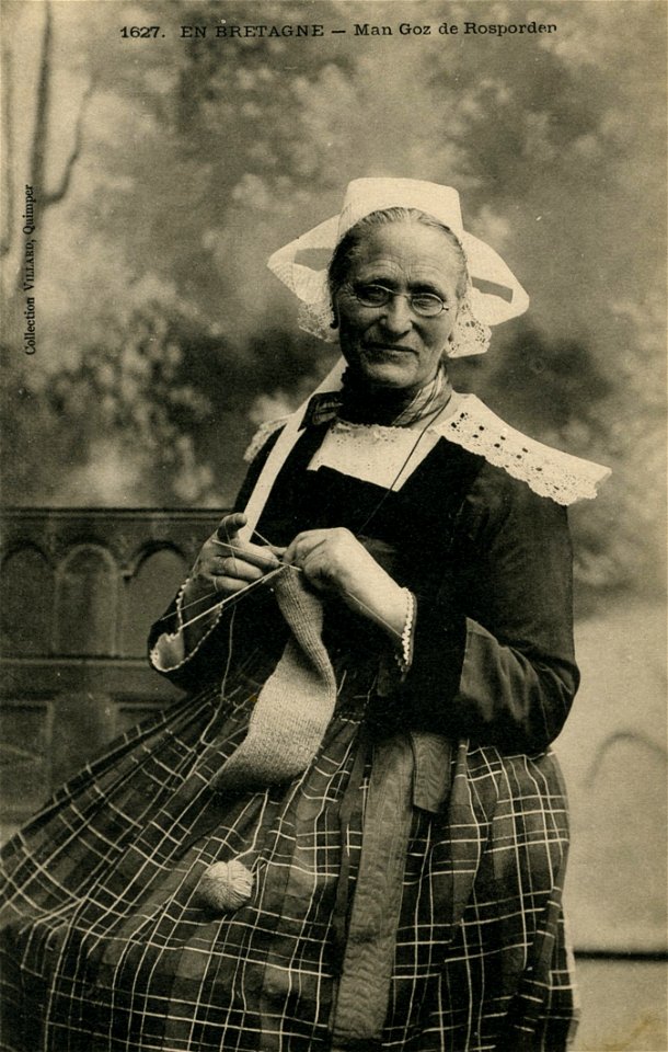 "Mam goz" Rosporden 1900