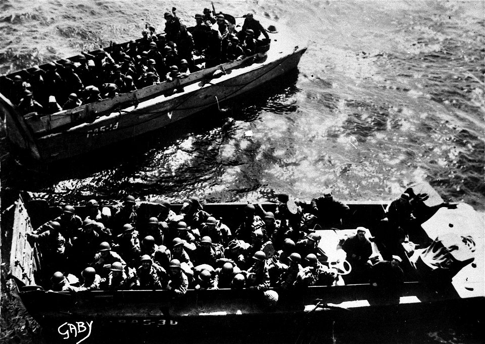 D-DAY Le débarquement allié en Normandie