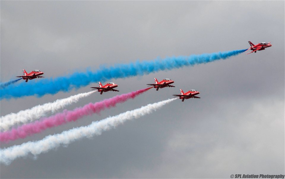 Royal International Air Tattoo 2015 - BAe Systems Hawk T1 - The Red Arrows Display Team