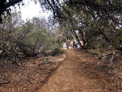 Trailwork on Sandia RD photo