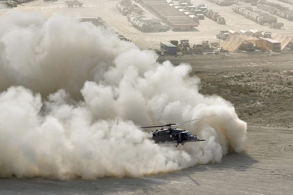 An HH-60G Pave Hawk helicopter