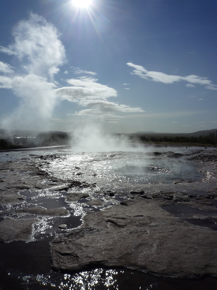 Hot water valley haukadalur blaskogabyggd