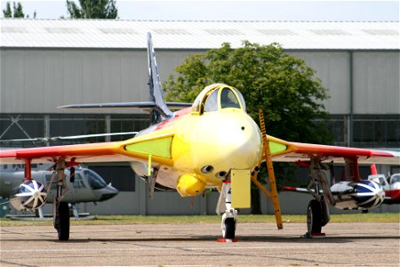 EGKB - Hawker Hunter F58 - G-PSST /  Miss Demeanour