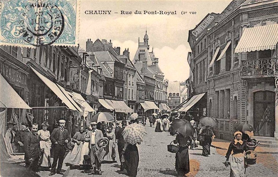 Chauny.Rue du Pont-Royal