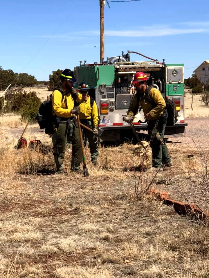 Mountainair RD Critical Fire Training