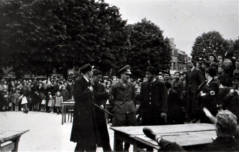 Libération de Guingamp en aoùt 1944 Bretagne