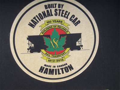 Built By National Steel Car, Hamilton Canada