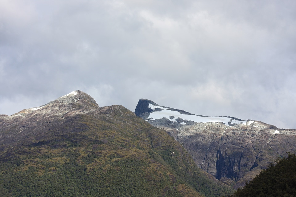 chilean fjord on a cruise