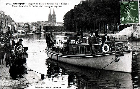 Quimper carte postale ancienne photo