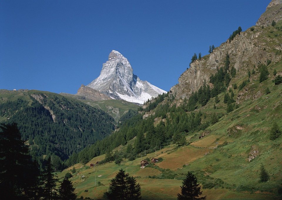 views of the Matterhorn - Swiss Alps photo