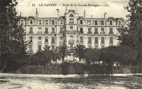 Le Cannet.Hôtel de la Grande-Bretagne