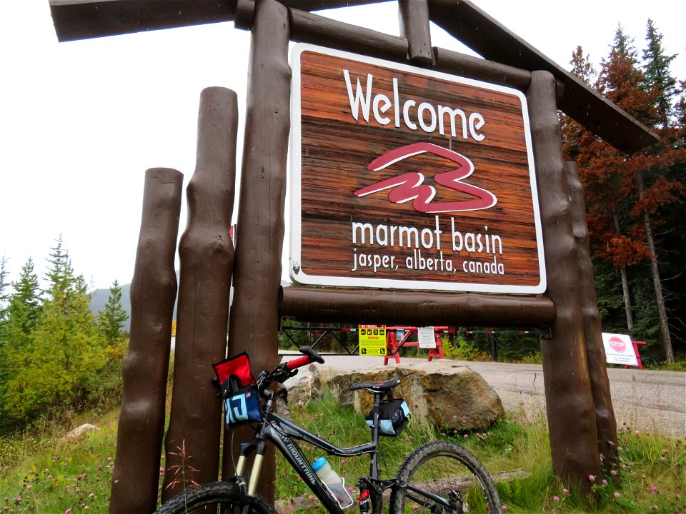 Ride up to Marmot Ski Area in Jasper National Park