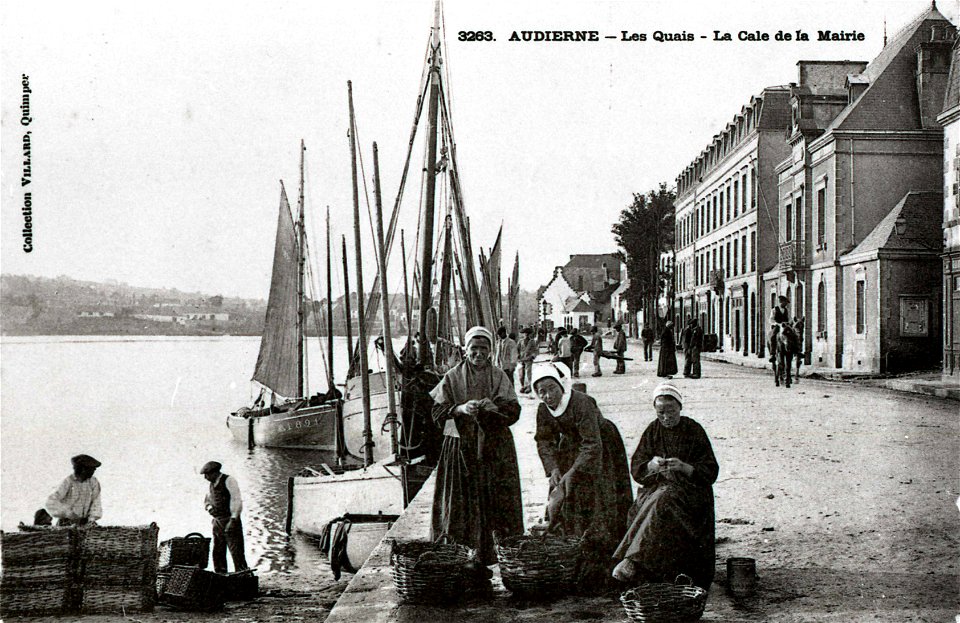 Audierne carte postale ancienne