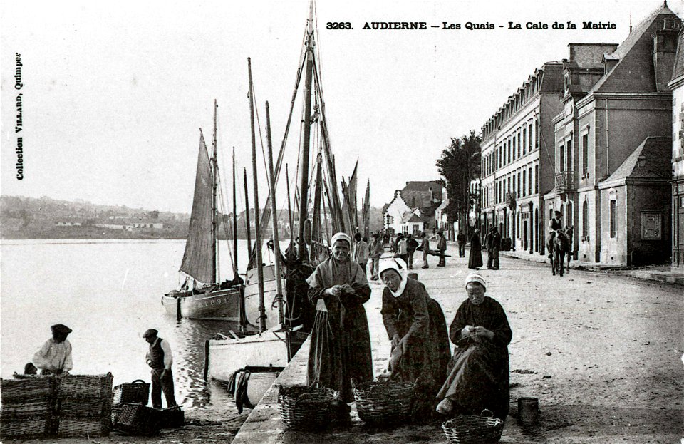 Audierne carte postale ancienne photo