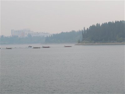 Forest Fire Smoke from British Columbia and Washington has arrived in Calgary