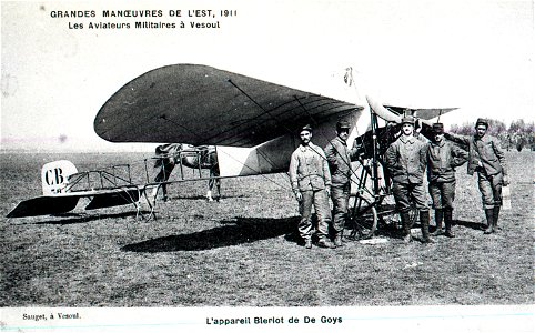 1911 Appareil BLERIOT de "DE GOYS" photo