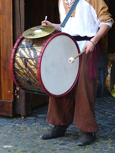 Middle ages musician music photo