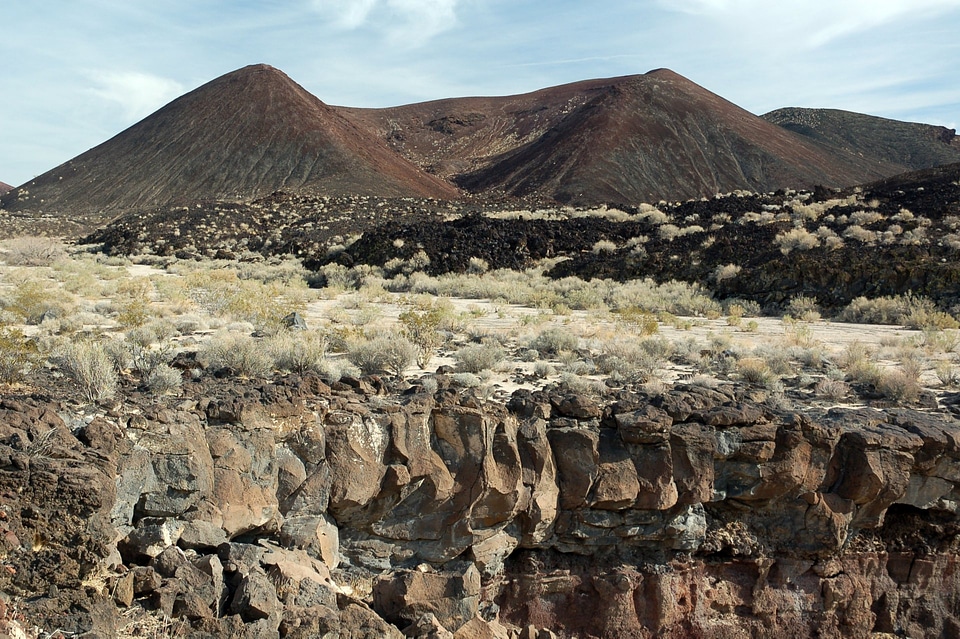 Cinder Cone and Lava Flow